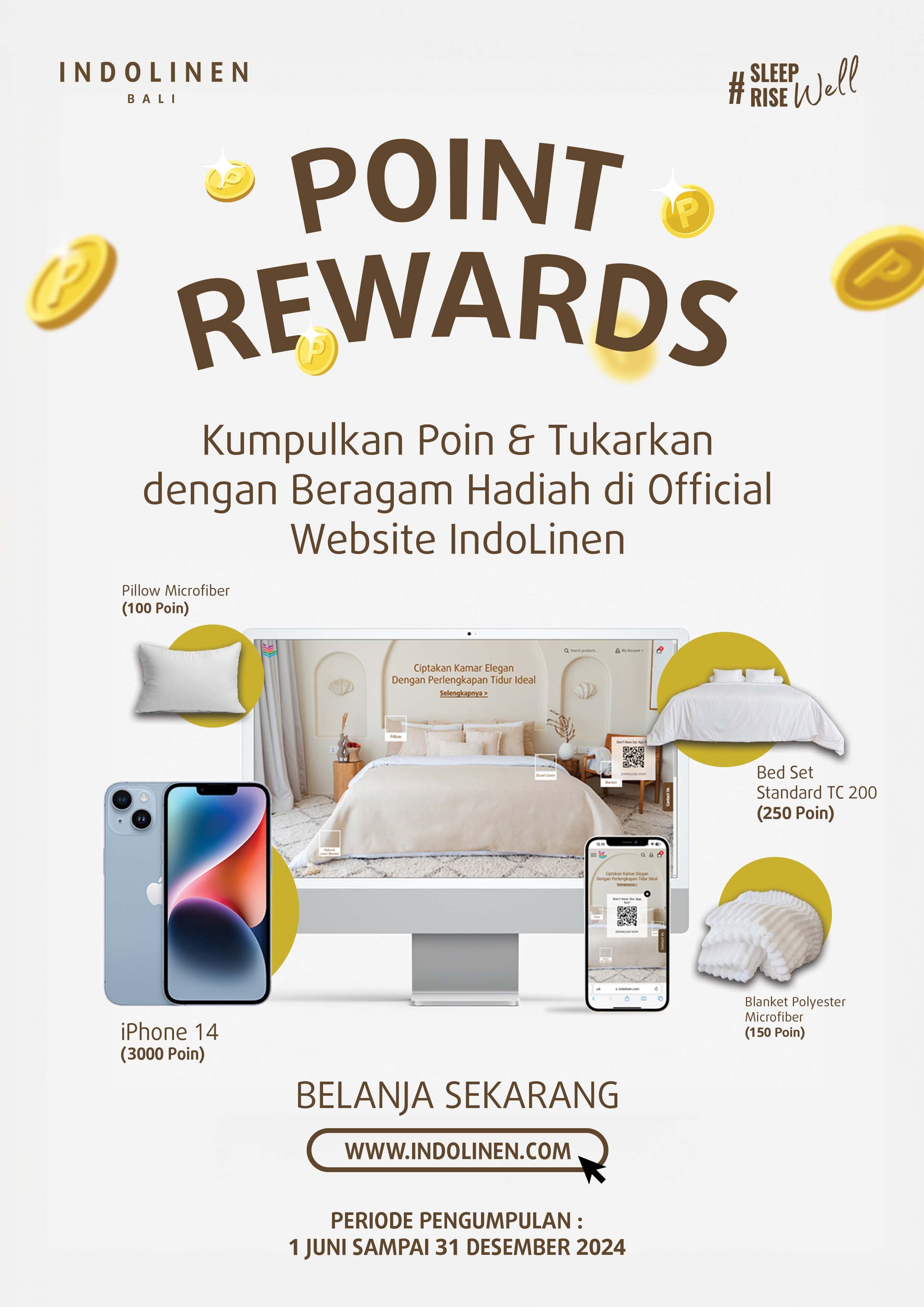 Dapatkan Iphone 14 dengan tukar Poin