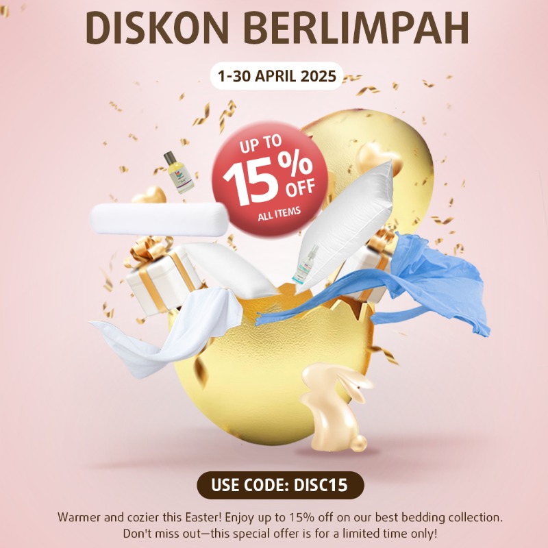Paskah Berkah Diskon Berlimpah! Discount Up To 15%