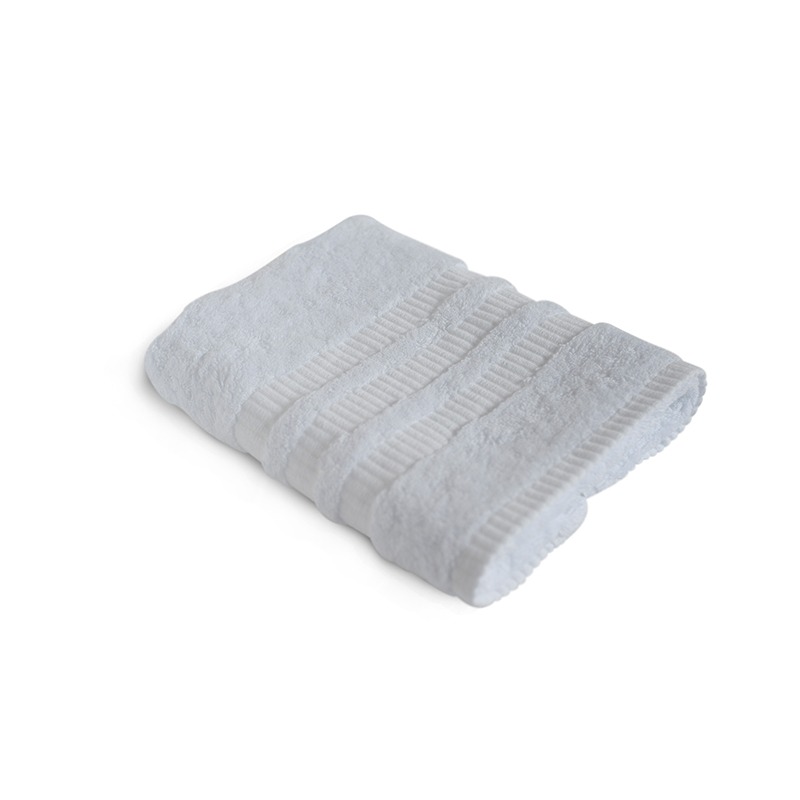 Bath Towel Raminten Large Plain White - 91x165cm