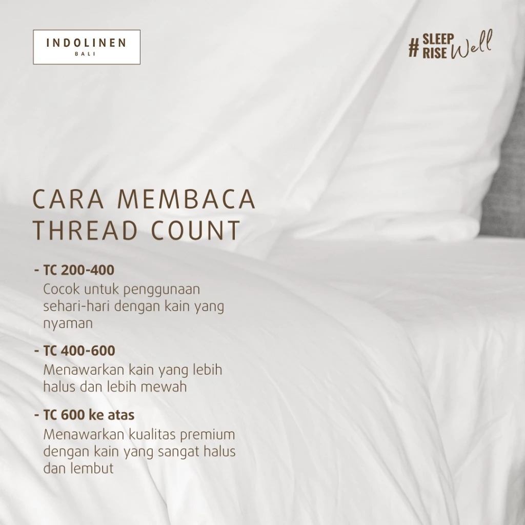 Mengenal Thread Count pada Sprei: Apakah Semakin Tinggi Semakin Baik?