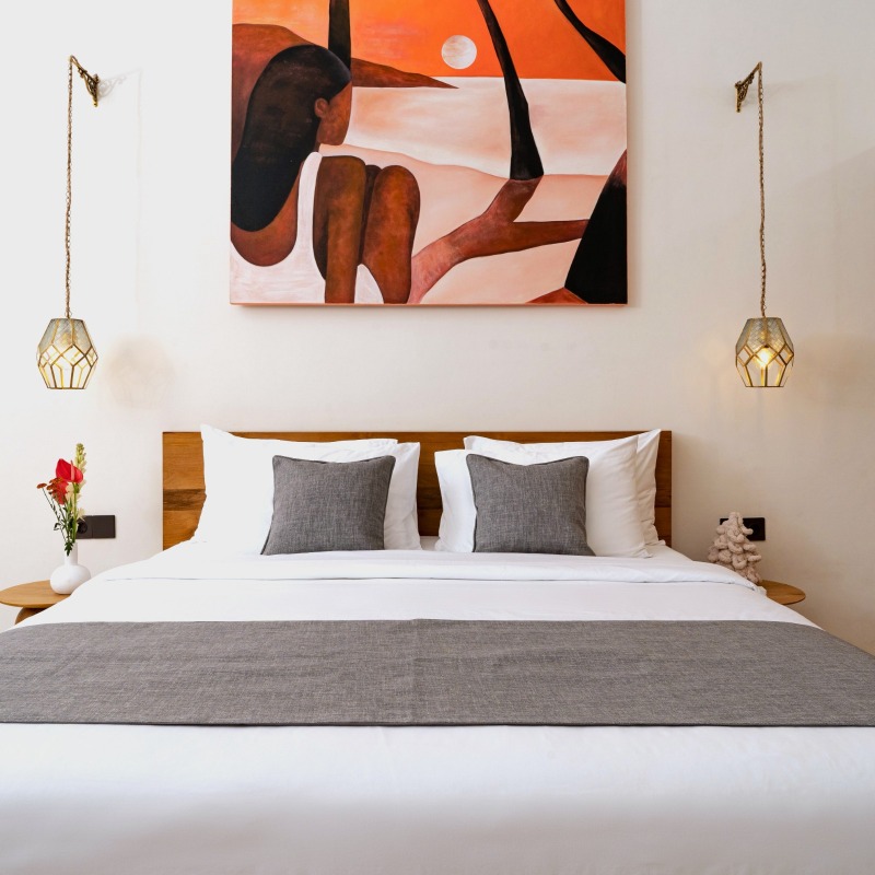 Indolinen Complete Set Cushion Runner Polyester Parma Elephant